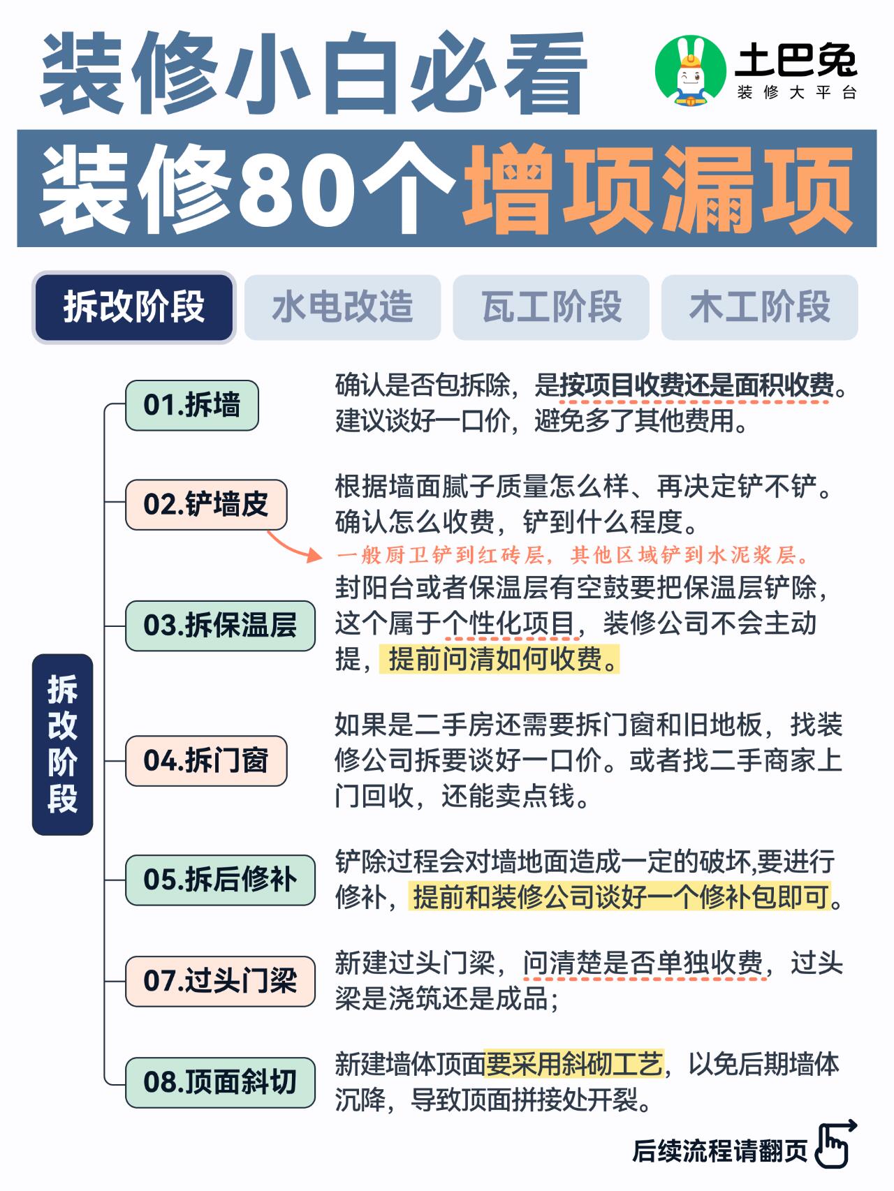 报价单先看这4项再谈总价️